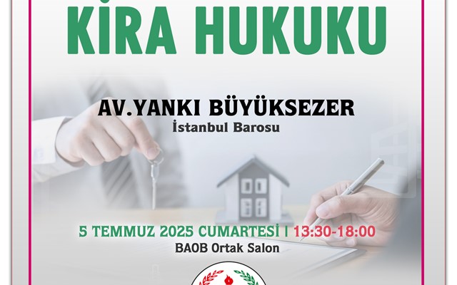 KONFERANS | KİRA HUKUKU